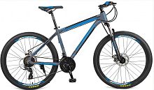 картинка велосипед pioneer dynamic 26" al/17" gray-black-blue pioneer dynamic 26" al/17" gray-black-blueот магазина Tovar-RF.ru