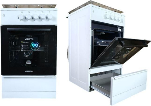 картинка vesta bergamo vgg 50 10-g с гк дух белый с vd от магазина Tovar-RF.ru