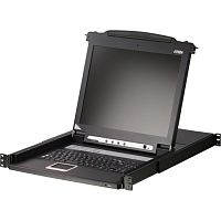 картинка коммутаторы консоли kvm w/lcd cl1000m-ata-rg aten от магазина Tovar-RF.ru
