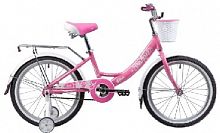 картинка велосипед novatrack 205agirlish.pn9 20", girlish line,розовый 134090от магазина Tovar-RF.ru
