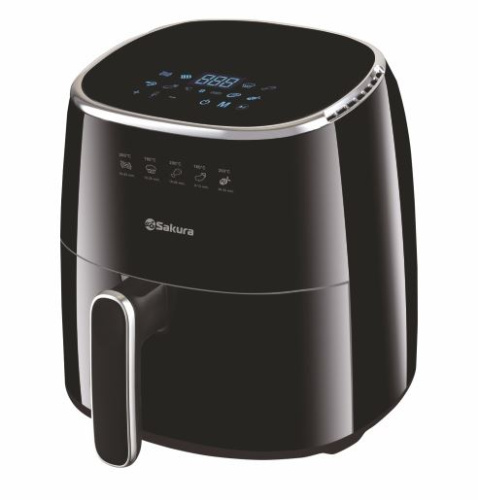 картинка аэрогриль sakura sa-7684bk 5л сенс.управление таймер от магазина Tovar-RF.ru