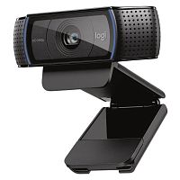 картинка камера web logitech hd pro c920 черный 2mpix (1920x1080) usb2.0 с микрофоном (960-001062) от магазина Tovar-RF.ru