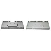 картинка hyperline fo-19r-1u-3xslt-w140h42-24un-gy бокс оптический универсальный 19", от 8 до 24 портов (sc, duplex lc, st, fc), со сплайс пластиной, без пигтейлов и проходных адаптеров, 1u, серый от магазина Tovar-RF.ru