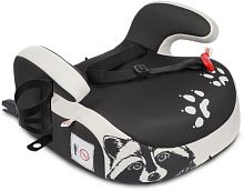 картинка детское автомобильное кресло siger kres3996 бустер fix lux гр.iii, енот серый, бежевый siger kres3996 бустер fix lux гр.iii, енот серый, бежевый от магазина Tovar-RF.ru