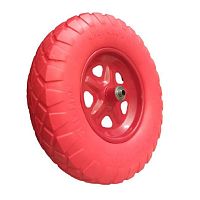 картинка Колесо LWI Колесо PU 4.80/4.00х80 бескамерное D16(втулка12), арт. LWI39-12ПУ от магазина Tovar-RF.ru