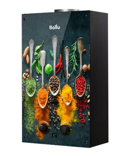 картинка водонагреватель газ. ballu gwh 10 fiery glass curry от магазина Tovar-RF.ru