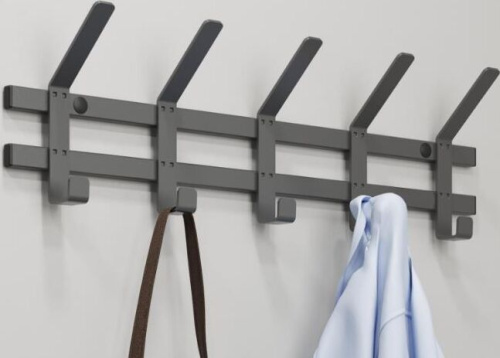 картинка Вешалка настенная ЗМИ ТОРОНТО 5 ВНТ5 Гр ЗМИ ТОРОНТО 5 ВНТ5 Гр от магазина Tovar-RF.ru