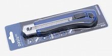 картинка Нож OASIS Pro с сегментированным лезвием 25х125х0,7 мм, двукомпонентный корпус (ABS+TPR) 1030601010 цвет синий от магазина Tovar-RF.ru