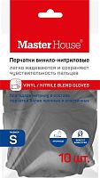 картинка Перчатки MASTER HOUSE Лапочки S-10 винило-нитриловые (10 шт/уп) 75743 MASTER HOUSE Лапочки S-10 винило-нитриловые (10 шт/уп) 75743 от магазина Tovar-RF.ru