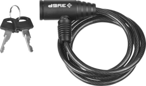 картинка замок зубр 37269-95 950 мм, d 6 мм, 2 ключа, тросовый зубр 37269-95 950 мм, d 6 мм, 2 ключа, тросовыйот магазина Tovar-RF.ru