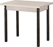 картинка Стол обеденный ЭЛЕГИЯ Стол обеденный раскладной ЛДСП ПН (Венге (Лак),Ясень шимо светлый) (1 кор.) ЭЛЕГИЯ Стол обеденный раскладной ЛДСП ПН (Венге (Лак),Ясень шимо светлый) (1 кор.) от магазина Tovar-RF.ru