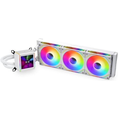 картинка кулер для процессора lian li galahad ii lcd sl-infinity 360 white (g89.ga2alcd36inw.00) магазин Tovar-RF.ru являющийся официальным дистрибьютором в России картинка кулер для процессора lian li galahad ii lcd sl-infinity 360 white (g89.ga2alcd36inw.00) от магазина Tovar-RF.ru