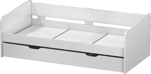 картинка кроватка polini кровать детская выдвижная polini kids fun 4200, белый (4кор) polini кровать детская выдвижная polini kids fun 4200, белый (4кор) от магазина Tovar-RF.ru