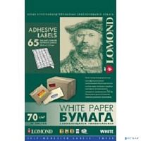 картинка LOMOND 2100215 Наклейки A4, 50 л. (38.0х21.2) от магазина Tovar-RF.ru