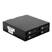 картинка exegate ex264647rus корзина для hdd exegate hs425-01 (универсальная, на 4*2,5" sata/sas hdd, занимает 1*5,25" отсек) от магазина Tovar-RF.ru