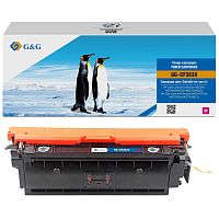 картинка картридж лазерный g&g gg-cf363x пурпурный (9500стр.) для hp clj m552dn/m553n/m553dn/m553x/m577c/m577z/m577f/m577dn от магазина Tovar-RF.ru