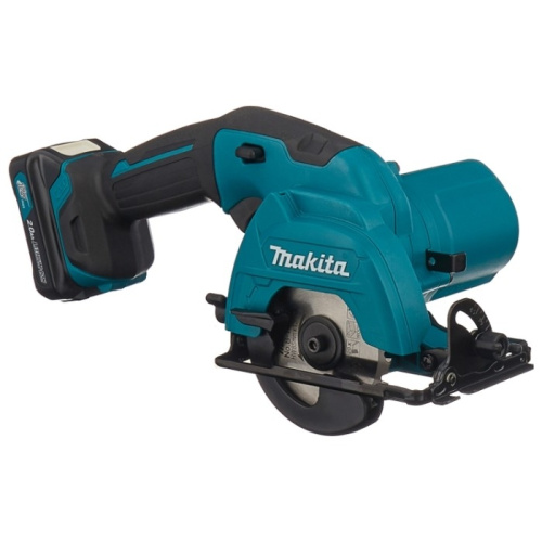 картинка Makita HS301DWAE Пила дисковая аккумуляторная [HS301DWAE] {10.8В,2х2Ач Li-ion(слайдер),1500об\м,диск-ф85мм,рез-25.5мм,1.6кг,чем} от магазина Tovar-RF.ru