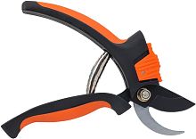 картинка Секатор ЕГ (809) Techno Секатор CS50 обводной покр хром TPR оранжевый, сталь от магазина Tovar-RF.ru