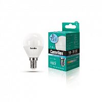 картинка Лампа светодиодная CAMELION (12393) LED8-G45/845/E14/4500К от магазина Tovar-RF.ru