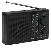 картинка радиоприёмник harper hdrs-288 black от магазина Tovar-RF.ru