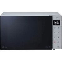 картинка lg mw25r35gisl микроволновая печь, 1000вт, 25л, нержавеющая сталь /черный от магазина Tovar-RF.ru