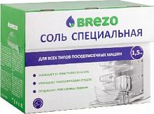 картинка Соль для посуд.машины BREZO 97008 Специальная соль для посудомоечной машины 1500 г. от магазина Tovar-RF.ru