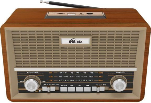 картинка радиоприемник ritmix rpr-111 wood от магазина Tovar-RF.ru