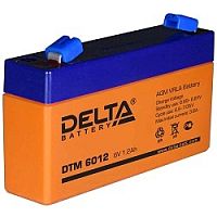 картинка delta dtm 6012 (1.2 а\ч, 6в) свинцово- кислотный аккумулятор   от магазина Tovar-RF.ru