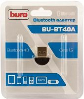 картинка  buro адаптер usb bu-bt40a bt4.0+edr class 1.5 20м черный от магазина Tovar-RF.ru