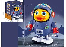 картинка игрушка no name интерактивная игрушка "утка космонавт" (свет,звук,бат.3хаа не в к-те) 2165066 от магазина Tovar-RF.ru