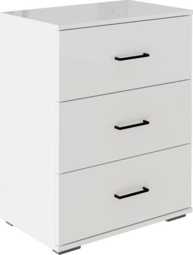 картинка Комод МЕБЕЛЬ-КОМПЛЕКС 3Я-03 Белый МЕБЕЛЬ-КОМПЛЕКС 3Я-03 Белый от магазина Tovar-RF.ru