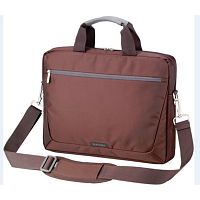 картинка сумка sumdex pon-111br (нейлон, коричневая до 15,6") от магазина Tovar-RF.ru