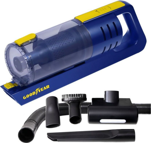 картинка автомобильный пылесос goodyear gy000192 gy-vc-02 от магазина Tovar-RF.ru являющимся официальным дистрибьютором в России картинка автомобильный пылесос goodyear gy000192 gy-vc-02 от магазина Tovar-RF.ru