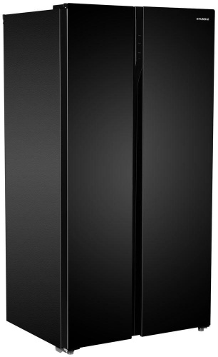 картинка холодильник hyundai cs6503fv черное стекло от магазина Tovar-RF.ru