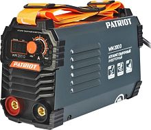 картинка Сварочный аппарат PATRIOT 605302020 WM200D MMA PATRIOT 605302020 WM200D MMA от магазина Tovar-RF.ru