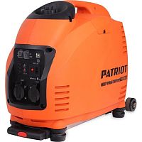 картинка Генератор инверторный PATRIOT 3000il [474101046] {Двигатель 4т, АИ-92, 149сс, мощность рабочая/максимальная -3,0/3,5 кВт, объём бака - 5,7 л, 2 розетки Euro 16A, вес 31,5 кг} от магазина Tovar-RF.ru