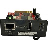 картинка импульс snmp da807 cnda807 для ибп форвард/фора, порт usb, поддержка шифрования, поддержка датчика netfeelerusb,  (влажность и температур от магазина Tovar-RF.ru