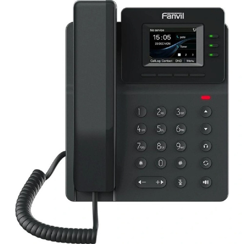 картинка fanvil v60g c б/п черный sip телефон от магазина Tovar-RF.ru