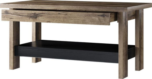 картинка Стол журнальный АНРЭКС JAGGER, Стол журнальный, цвет Дуб монастырский /Черный АНРЭКС JAGGER, Стол журнальный, цвет Дуб монастырский /Черный от магазина Tovar-RF.ru