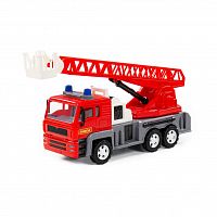 картинка игрушка полесье "алмаз", автомобиль-пожарный инерционный (в сеточке) 86723 9510 от магазина Tovar-RF.ru