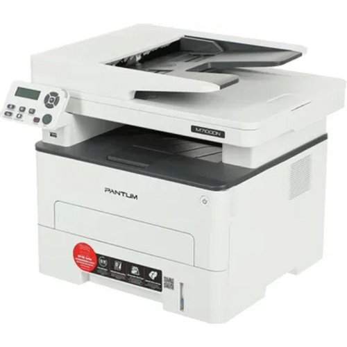 картинка pantum m7100dn мфу лазерное чб, а4, p/c/s, 33 ppm (max 60000 p/mon), 525 mhz, 1200x1200 dpi, 256 mb ram, pcl/ps, duplex, adf50, paper tray 250 pages, usb, lan от магазина Tovar-RF.ru