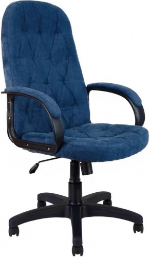 картинка КомпьютерноеОфисное кресло ЯРКРЕСЛА Кресло Кр61 ТГ ПЛАСТ SR76 (ткань синяя) от магазина Tovar-RF.ru