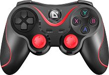 картинка беспроводной геймпад defender (64284) impulse 4.2 bluetooth,android,tv черный defender (64284) impulse 4.2 bluetooth,android,tv черный от магазина Tovar-RF.ru