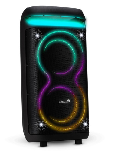 картинка колонка 08" (30-72 crazy box 1000) динамик 2шт/8" eltronic с tws от магазина Tovar-RF.ru