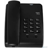 картинка gigaset [s30054-s6535-s301] da180 черный телефон проводной  от магазина Tovar-RF.ru