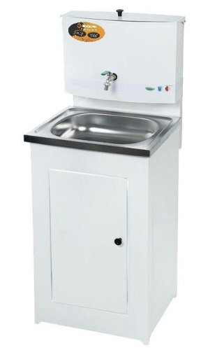 картинка Умывальник ВИХРЬ 74/4/5 Умывальник дачный ЛЮКС, без подогрева, нержавеющая мойка, цвет белый магазин Tovar-RF.ru являющийся официальным дистрибьютором в России картинка Умывальник ВИХРЬ 74/4/5 Умывальник дачный ЛЮКС, без подогрева, нержавеющая мойка, цвет белый от магазина Tovar-RF.ru