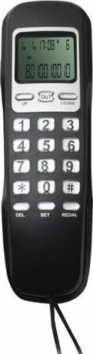 картинка телефон проводной ritmix rt-010 black от магазина Tovar-RF.ru