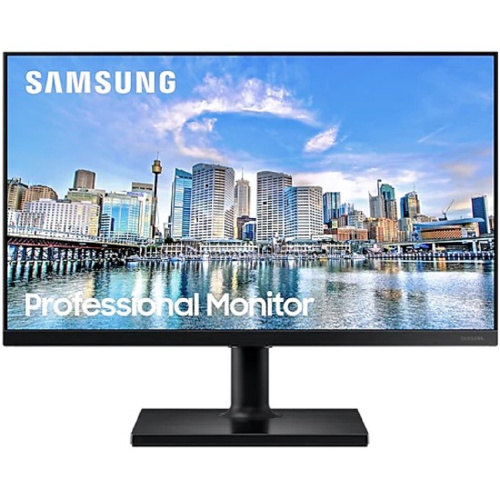 картинка lcd samsung 23.8" f24t450fzi черный {ips 1920x1080 75hz 5ms 16:9 250cd 178/178 1000:1 8bit(6bit+frc) 2xhdmi1.4 displayport1.2 2xusb2.0 has pivot vesa} от магазина Tovar-RF.ru
