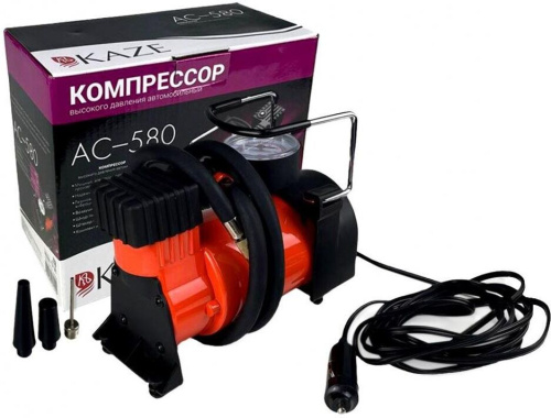 картинка авто-компрессор kaze аc-580, до 30 л/мин, 150 psi, 12в 39304 kaze аc-580, до 30 л/мин, 150 psi, 12в 39304 от магазина Tovar-RF.ru