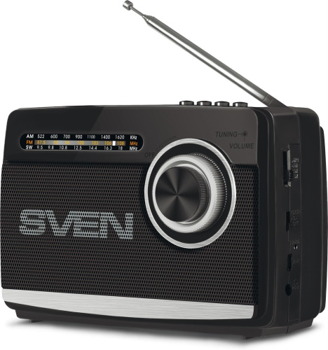 картинка радиоприемник sven srp-155, чёрный sven srp-155, чёрный от магазина Tovar-RF.ru
